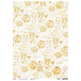 Papel de Arroz A3 Piuma Golden Age