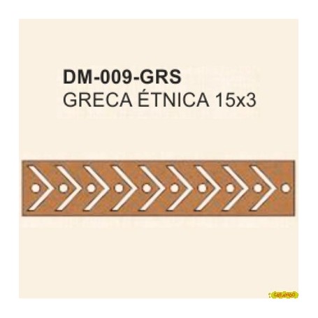 GRECA ETNICA 15x3CM