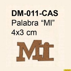 PALABRA MI 4x3CM