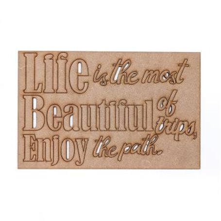 Frase en Dm "Enjoy Trip"