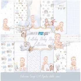 Colección 24 Pap Scrap 20x20 "Lullaby Baby Boy"