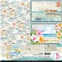 Colección Ciao Bella Summer Breeze  Patterns Pad 12x12 8 papeles