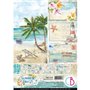 Colección Ciao Bella Summer Breeze Creative Pad A4 (9 papeles de 21x29,7 cm) 