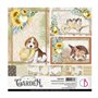 Colección Ciao Bella Farmhouse Garden Paper Pad 8x8 12 papeles