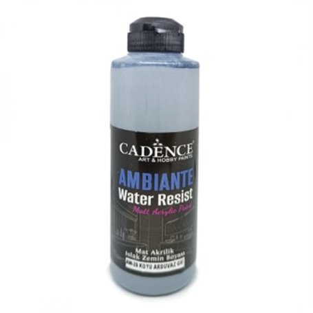 Pintura Ambiente Water Resist Dark Slate Gray 250ml + Catalizador