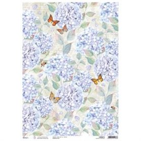 Papel de Arroz Piuma  Scented Hydrangeas A3 