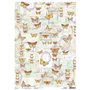 Papel de Arroz Piuma Butterflies In The Air A3 