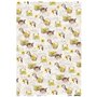 Papel de Arroz Piuma  Flowers & Puppies A3 