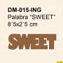 PALABRA SWEET 8,5x2,5CM