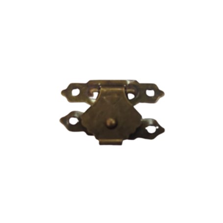 Cierra Caja Metalico Oro Viejo 20x30mm