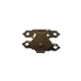 Cierra Caja Metalico Oro Viejo 20x30mm