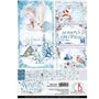 Colección Ciao Bella Winter Journey Creative Pad A4 (9 papeles de 21x29,7 cm) 