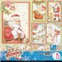 Colección Ciao Bella Dear Santa Paper Pad 12x12 12 papeles