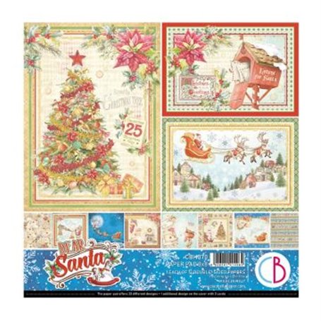 Colección Ciao Bella Dear Santa Pad 8x8"