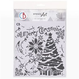 Texture Stencil  Magic holidays 20x20cm