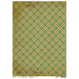 Papel de Arroz Piuma Canadian tartan A3 