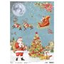 Papel de Arroz Piuma Starry Christmas A3 