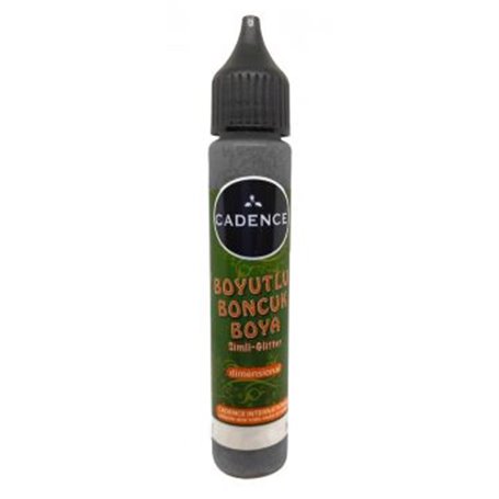 Pintura Cadence Glitter Dimensional Negro DIP472