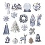 Die Cuts PFY "Nieve en el Bosque" 18 piezas.