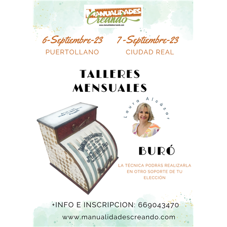 Talleres Mensuales Presenciales con Laura Alcázar
