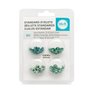 60 Eyeletes Color Aqua We R Memory Keepers (15 cada color)