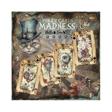 Colección "MADNESS POKER CARDS" 30X30