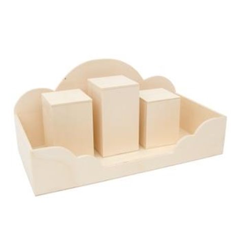 Base con 3 Cajas 40x20x18.5cm