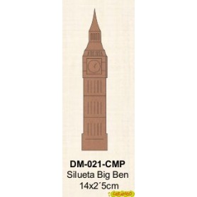 SILUETA BIG BEN 14x2´5CM