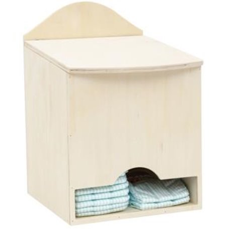 Pañalera Madera Pino 25.5x28x38cm