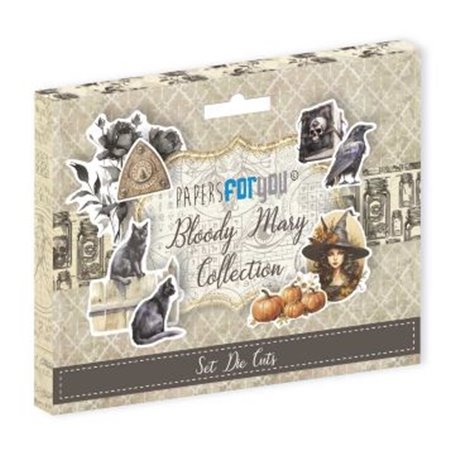 Die Cuts PFY "Bloody Mary"  20 piezas.