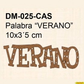 PALABRA VERANO 10x3´5CM