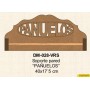 SOPORTE DM PARED PAÑUELOS 40x17´5CM