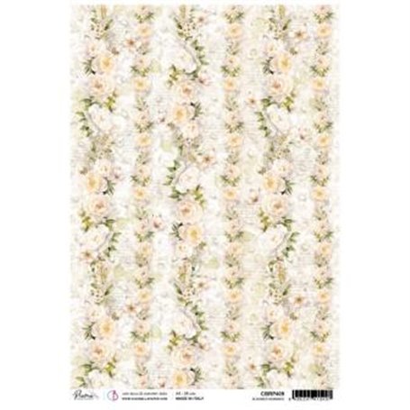 Papel de Arroz A4 Piuma Bloomed Romance