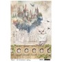 Papel de Arroz A4 Piuma Magic Castle