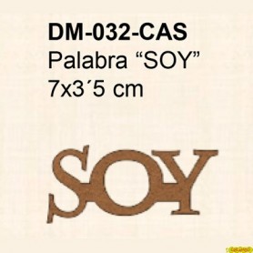 PALABRA SOY 7x3,5CM