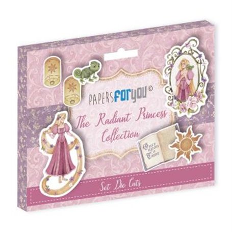 Die Cuts PFY "La Princesa Radiante" 18 piezas.