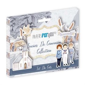 Die Cuts PFY "Sueños de Comunión Niño" 18 piezas.