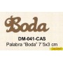 PALABRA BODA 7´5x3CM