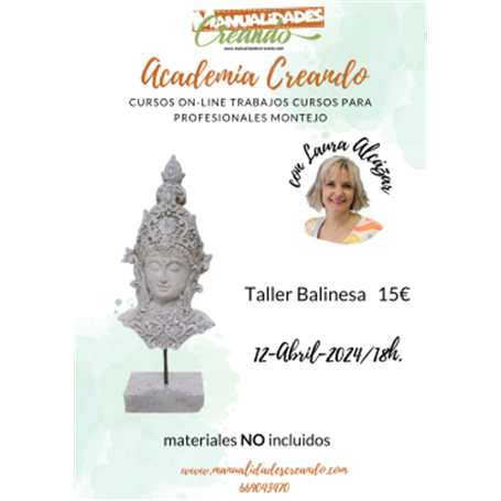 Taller ON-LINE Balinesa con Laura Alcázar
