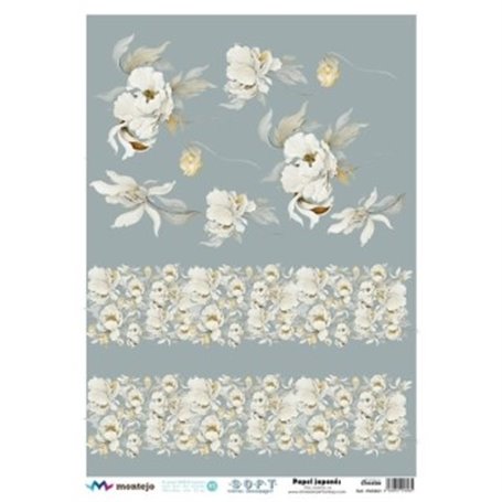 PAPEL DE ARROZ JAPONES SPA5601 A3 30x41cm