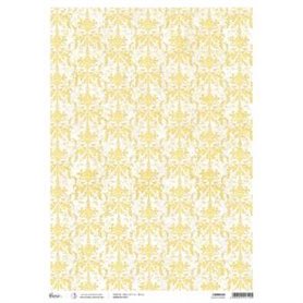 Papel de Arroz Piuma Golden Damask A3