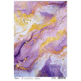 Papel de Arroz A4 Piuma Luxury Marble