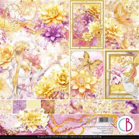 Colección Ciao Bella Ethereal Paper Pad 30,5x30,5cm 12 Hojas