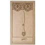 Cuadro Madera DM Cuchillo 45x25cm