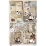 Papel De Arroz "Home Decor & Coffe Collection I" 33x54cm