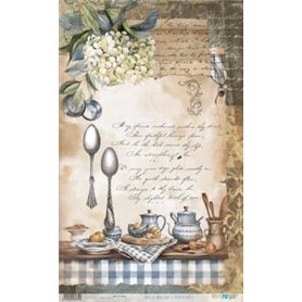 Papel De Arroz "Home & Deco Kitchen Collection I" 33x54cm