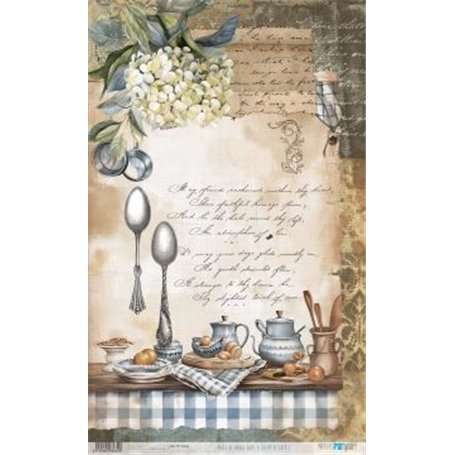 Papel De Arroz "Home & Deco Kitchen Collection I" 33x54cm