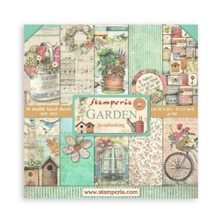 Coleccion Garden 10 hojas 30,5x30,5cm