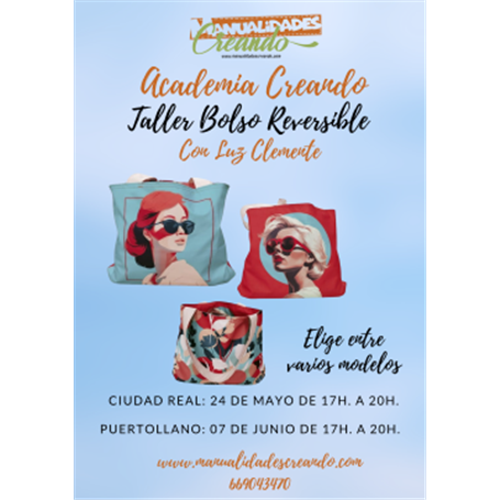 Taller Bolso Reversible con Luz Clemente