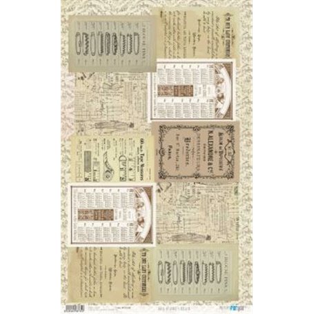 Papel De Arroz "L´Atelier Collection XI" 33x54cm